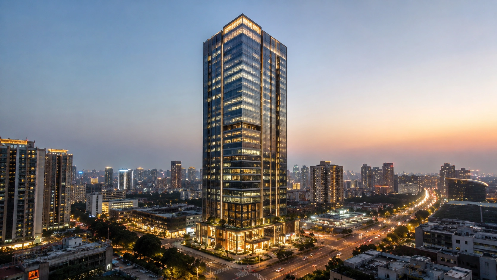 Satyam Teerth Commercial Office Nerul – office interiors